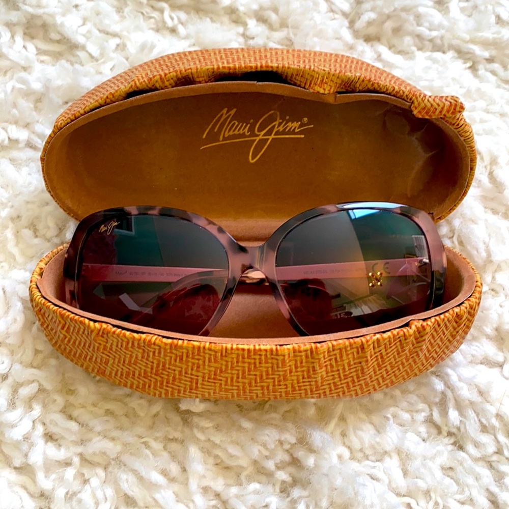 Maui Jim Sunglasses—Violet/Pink Tortoise Shell